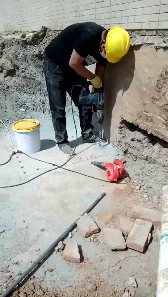 果洛新旧混凝土植筋连接加固